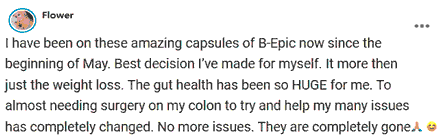 Flower writes about capsules of BEpic