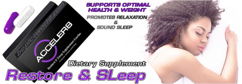 Acceler8 Sleep and Restore pills by B-Epic