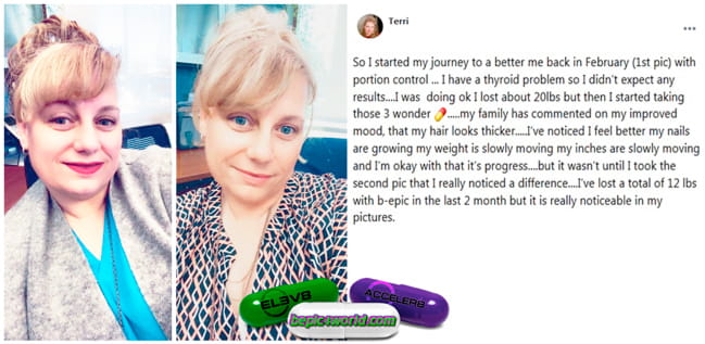 Feedback of Terri about pills of B-Epic