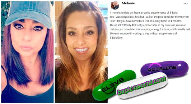 Feedback of Melanie about supplements of B-Epic