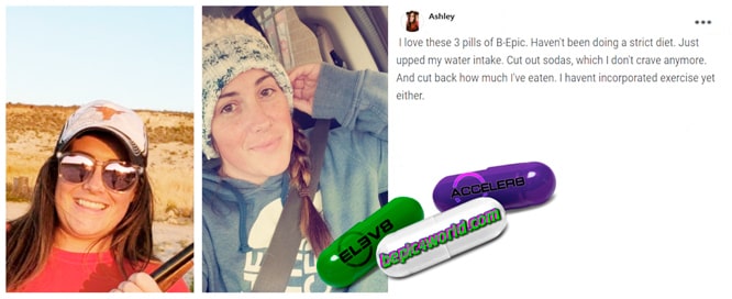 Ashley writes about using 3 pills of B-Epic