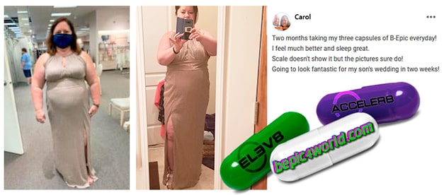 Carol writes about pills of B-Epic to get weight loss