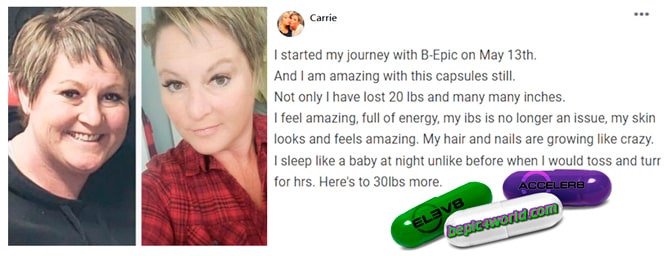 Carrie writes about capsules of BEpic