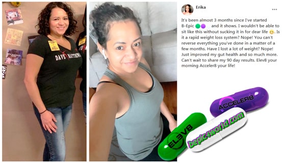 Erika writes about B-Epic pills to get weight loss