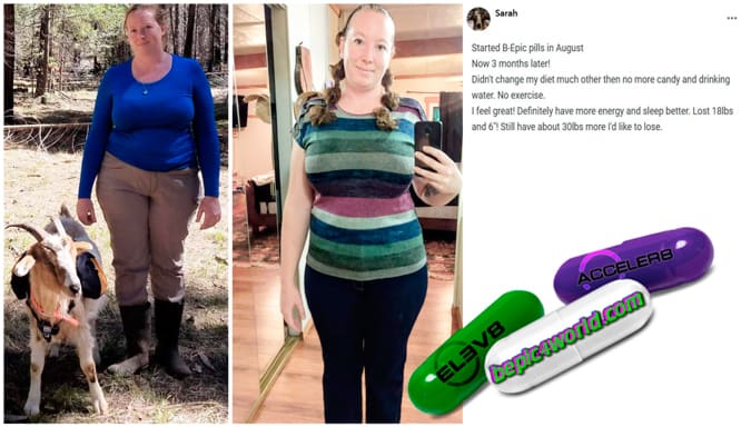 Sarah writes about B-Epic pills to get weight loss