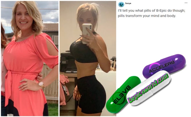 Sonya writes about using pills of B-Epic to get weight loss