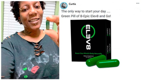 Curtis writes about B-Epic pill Elev8 for energy