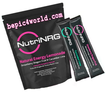 NutriNRG is a Natural Energy Lemonade