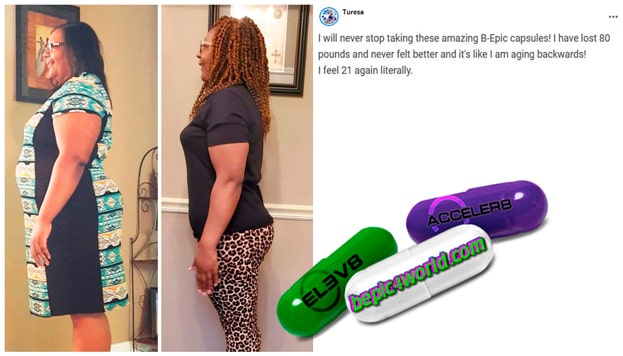 Turesa writes about B-Epic capsules to get weight loss