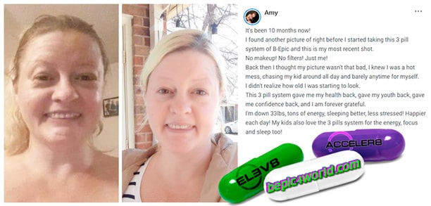 Amy writes about 3 pill system of B-Epic