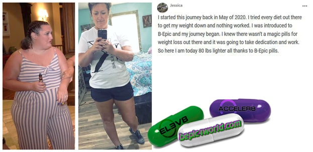 Jessica writes about the benefits of B-Epic pills for weight loss