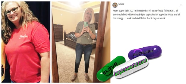 Missie writes about B-Epic capsules to get weight loss