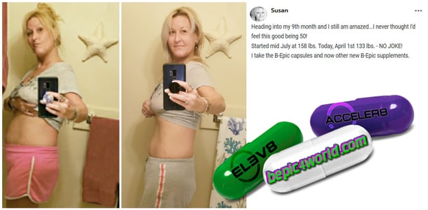 Susan writes about B-Epic capsules to get weight loss