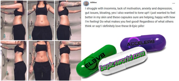 AiMee writes about B-Epic pills for relieving anxiety
