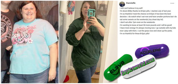 Dannielle writes about B-Epic pills to get weight loss