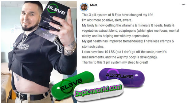 Matt writes about 3 pill system of B-Epic