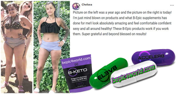 Feedback of Chelsea about B-Epic products