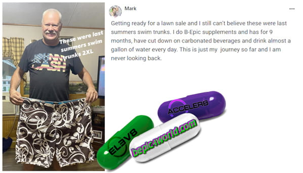 Feedback of Mark about BEpic supplements