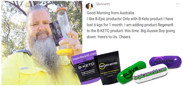 Glenneth writes about the benefits of B-Epic products