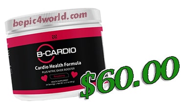 B-CARDIO is a product for nitric oxide booster by B-Epic