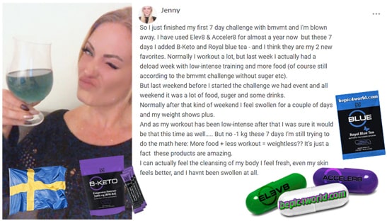 Jenny writes about the bmvmt system and the benefits of B-Epic supplements