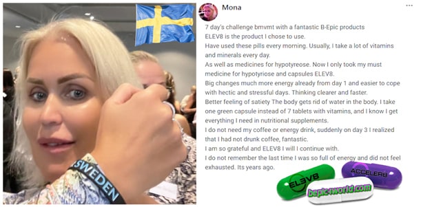 Mona writes about the bmvmt system and the benefits of B-Epic supplements