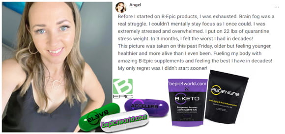 Angel's feedback of the health & youth benefits of BEpic supplements
