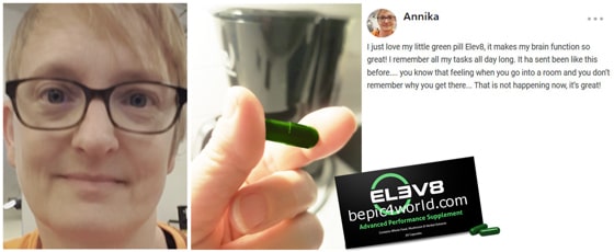 Review of Annika about Elev8 pills