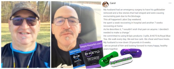 Review of Carol about the benefits of B-Epic products