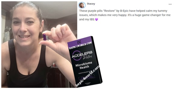 Review of Stacey about Acceler8 (Restore) pills