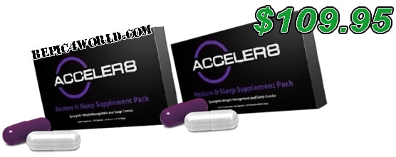 ACCELER8 Sleep & Restore Double Pack 120 capsules