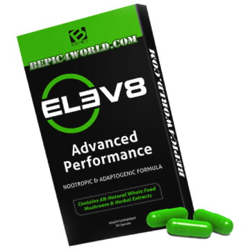 Elev8 pills by B-Epic product for energy & health