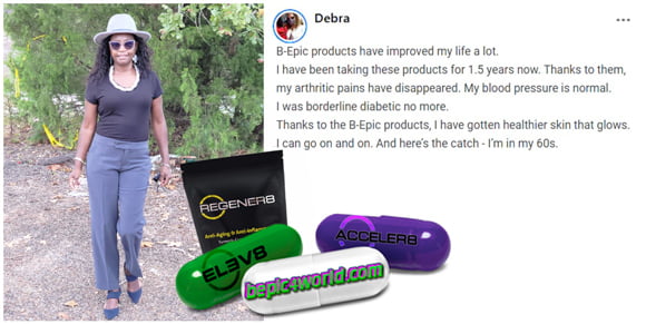 Review of Debra about B-Epic products