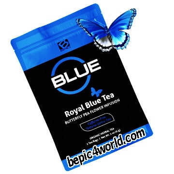 Royal Blue Tea of B-Epic organic natural tea