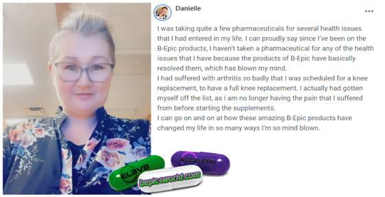 Review of Danielle about BEpic products
