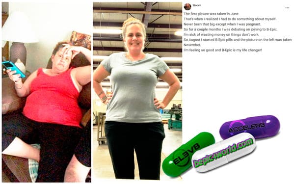 Stacey writes about B-Epic pills to get weight loss