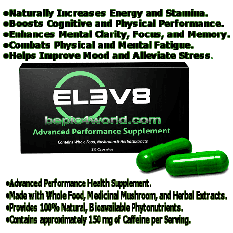 uniqueness of Elev8 pills by B-Epic