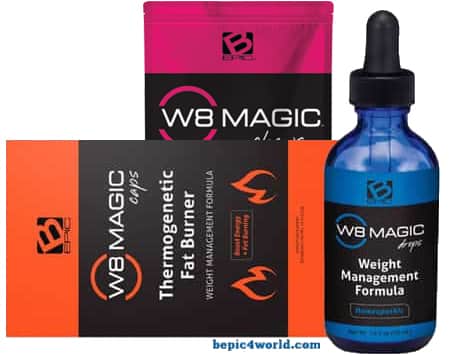 W8 Magic drops and caps by B-Epic company